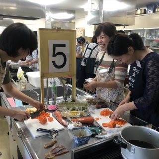 【開催報告】2019.10.1WELCOMEワークショップ(初秋・第2回)福島の郷土料理いかにんじんと福島の食材を使った太巻き作りの画像